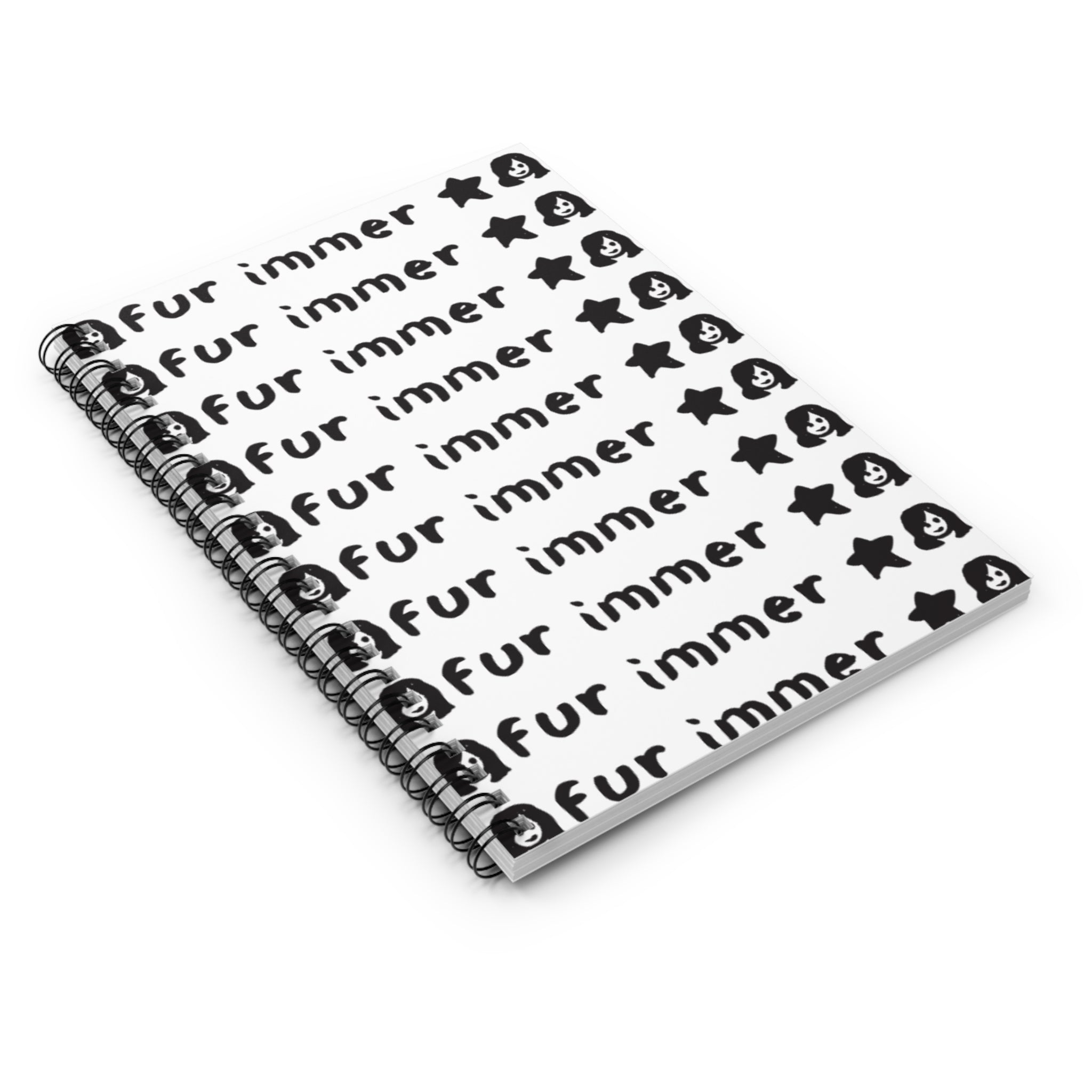 Fur /immer mini Spiral Notebook
