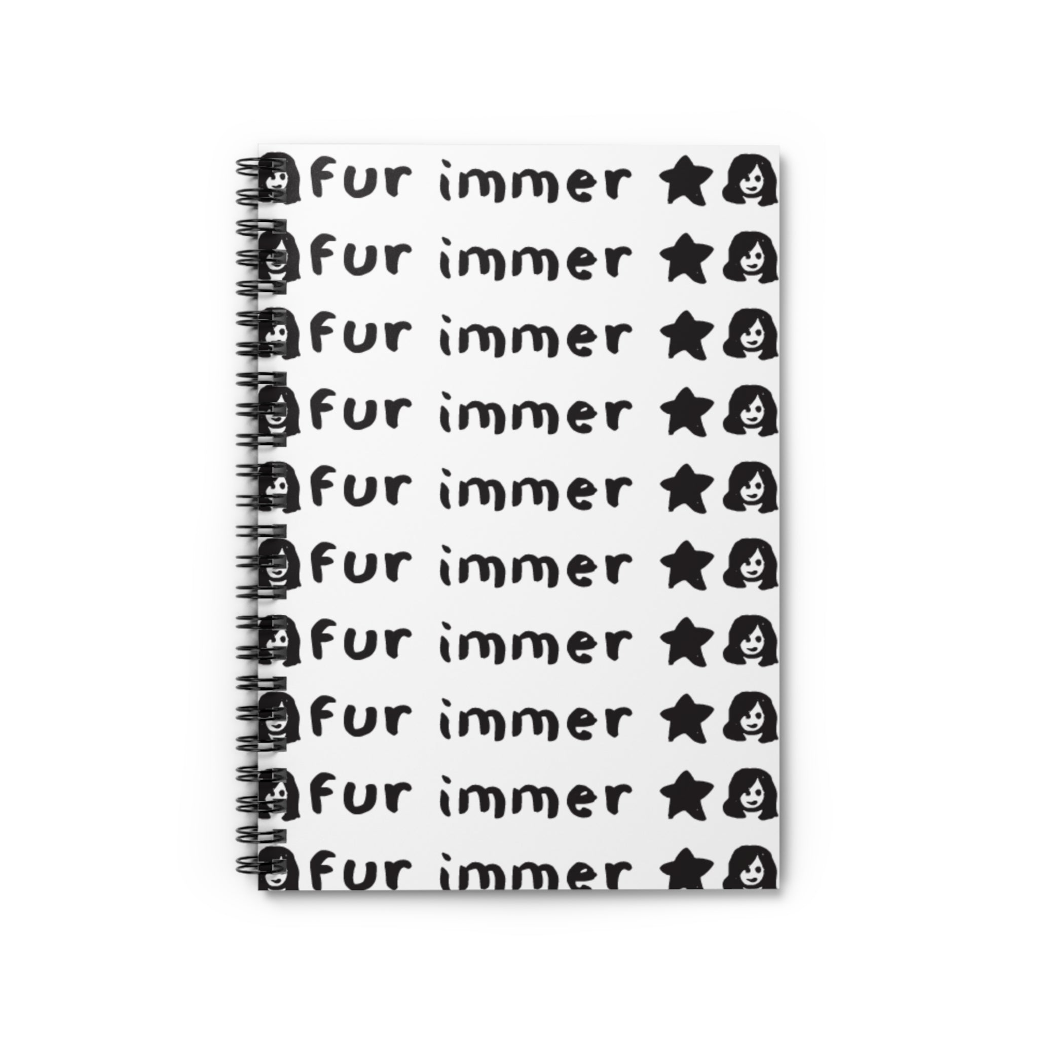 Fur /immer mini Spiral Notebook